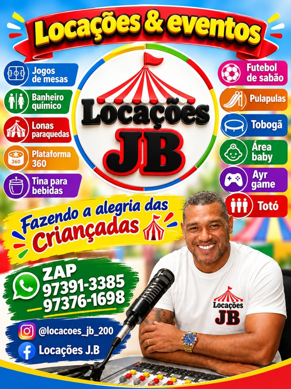 Imagem de Locação JB 200 |  Locação de festa e eventos